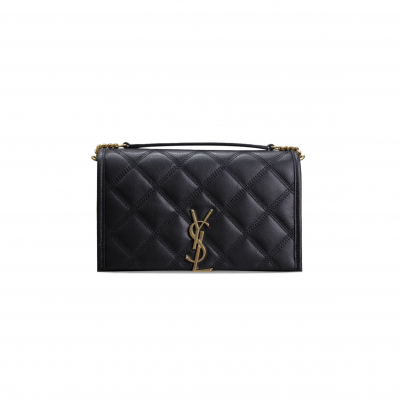 YSL BECKY MINI CHAIN WALLET SHOULDER BAG 2181200016874 (22.5*14.5*5cm)